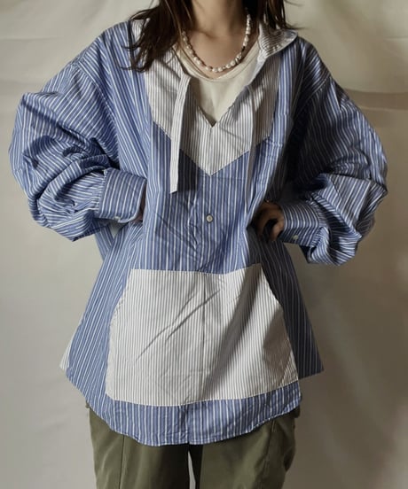 【RE;CIRCLE】 Remake Mexican Parker Shirt②/210906-003