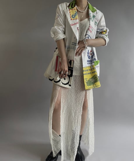 【RE;CIRCLE】RE Eco-Fri0endly Bag Double Jacket / 240613-022