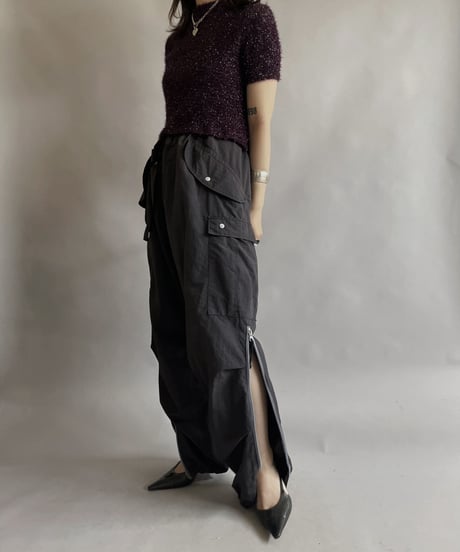 【USED】 S/S Polyester Top / 230527-024