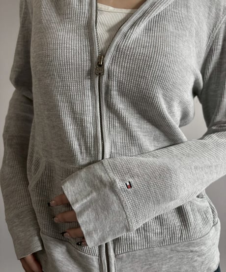 【USED】 TOMMY HILFIGER Zip-up Thermal Parka / 260328-023
