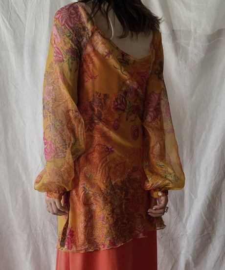 【USED】  See-through Top②/210506-036
