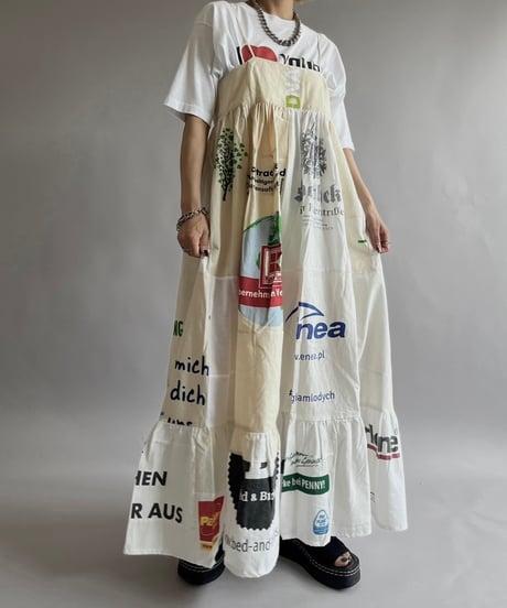 【RE;CIRCLE】RE Eco-Friendly Bag Camisole Long One-piece / 240905-017