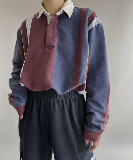 【USED】 Daniel Cremieux Rugby Shirt / 220910-008