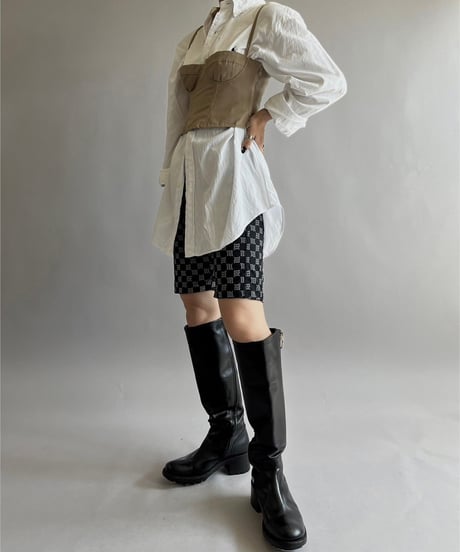 【RE;CIRCLE】 Re Corset Trench /  240926-002