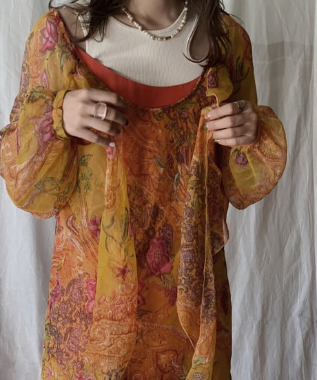 【USED】  See-through Top②/210506-036