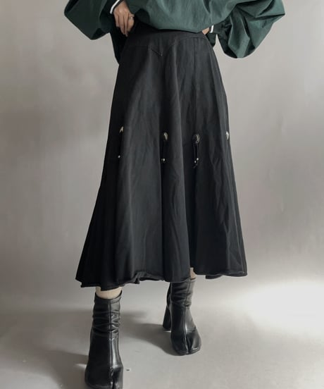 【USED】  Circle T By Marilyn Lenox Long Skirt  / 221126-037