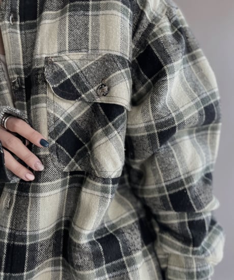 【USED】  Flannel Shirt / 221112-008