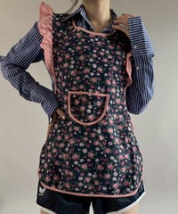 【USED】 Flower Pattern Euro Apron / 260321-010