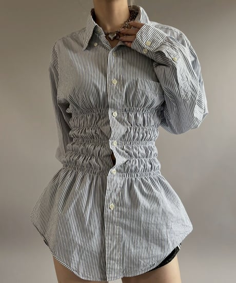 【RE;CIRCLE】 RE Shirring Shirt / 260504-001