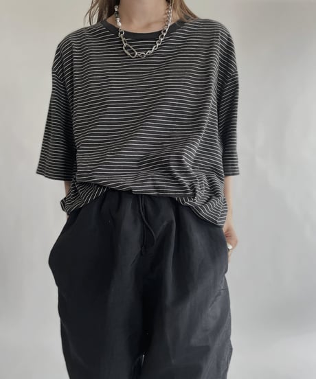 【USED】 Polo Ralph Lauren Striped T-shirt / 220618-015