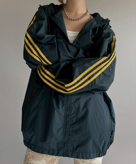 【USED】 adidas Hooded Nylon Jacket / 251213-001
