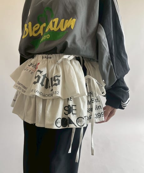 【RE;CIRCLE】 Re Eco Bag Maki Skirt /  250417-003
