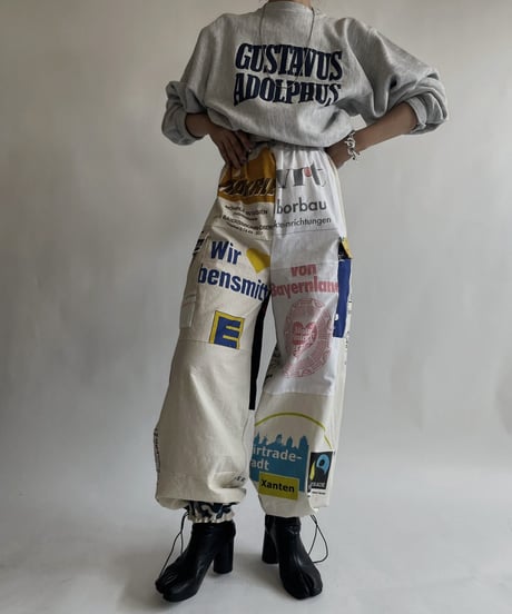 【RE;CIRCLE】 RE Eco-Friendly Bag Draw Cord Pants / 220825-022