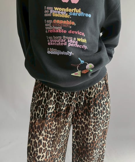 【USED】 Leopard Sheer Pants / 251122-002