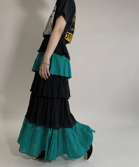 【RE;CIRCLE】 RE Indian Cotton Skirt / 220503-020