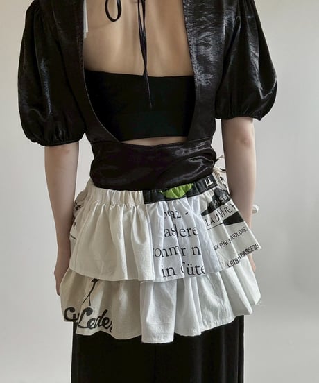 【RE;CIRCLE】 Re Eco Bag Maki Skirt /  250626-006