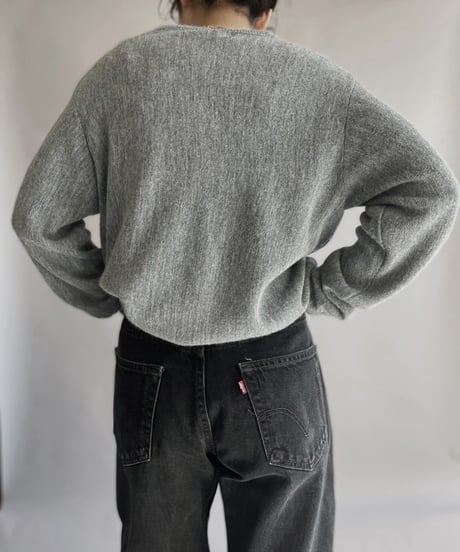 【USED】 JCPenny Knit Pullover Gray / 230204-017