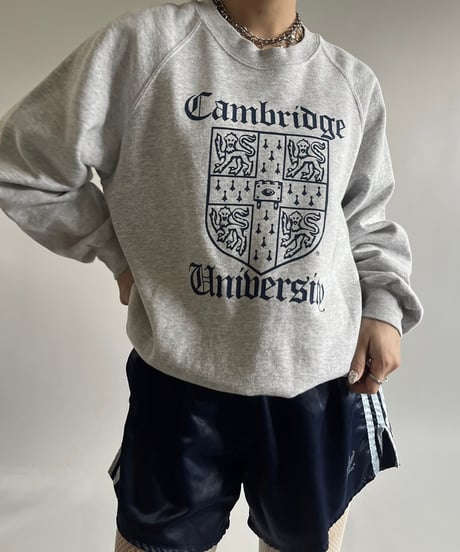 【USED】 Fruit of the Loom Cambridge University Sweat Top /250125-012