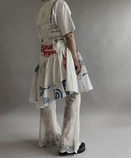 【RE;CIRCLE】RE Eco-Friendly Bag Code Camisole Middle One-piece / 240516-036