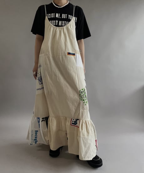 【RE;CIRCLE】RE Eco-Friendly Bag Code Camisole One-piece / 240516-028