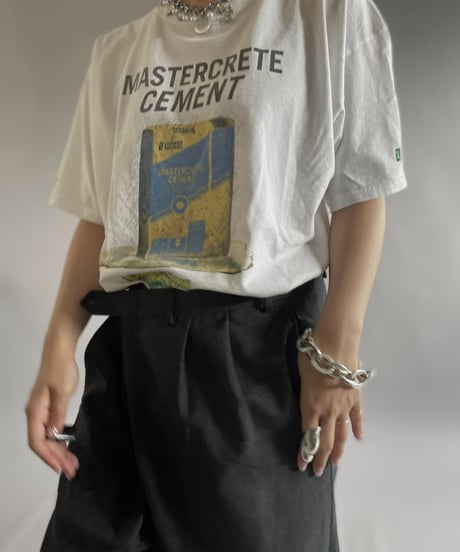 【USED】 Fruit of the Loom MASTERCRETE T-Shirt /240801-017