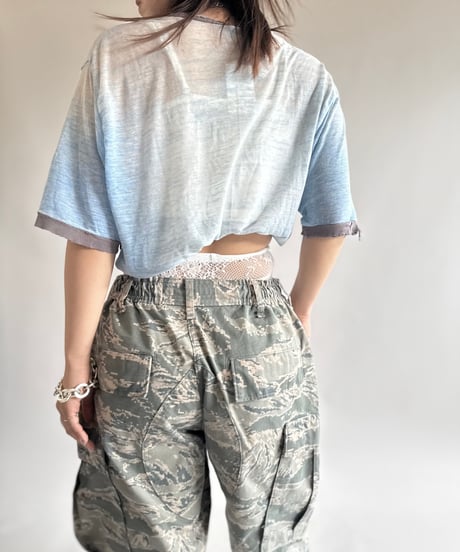 【USED】 70~80'S PHYSICAL THERAPY Ringer T-Shirt / 250614-019