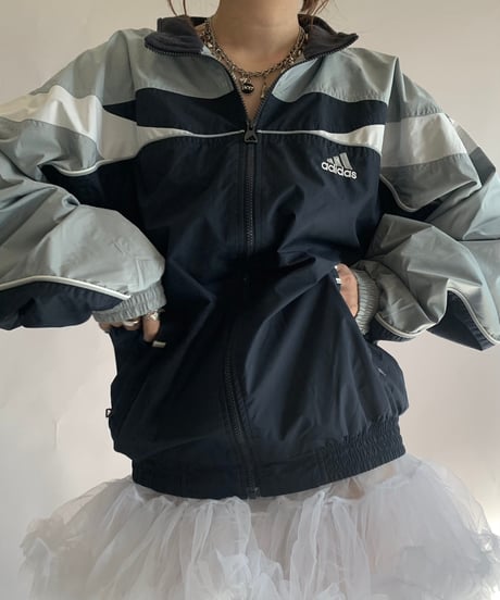 【USED】 adidas Nylon Jacket/241124-030
