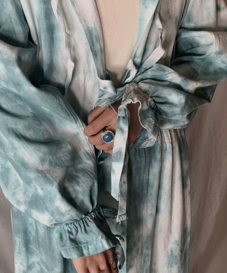 【RE;CIRCLE】  RE Tye Dye Medical Gown/210512-025