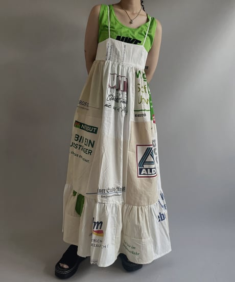 【RE;CIRCLE】RE Eco-Friendly Bag Camisole Long One-piece / 230727-019