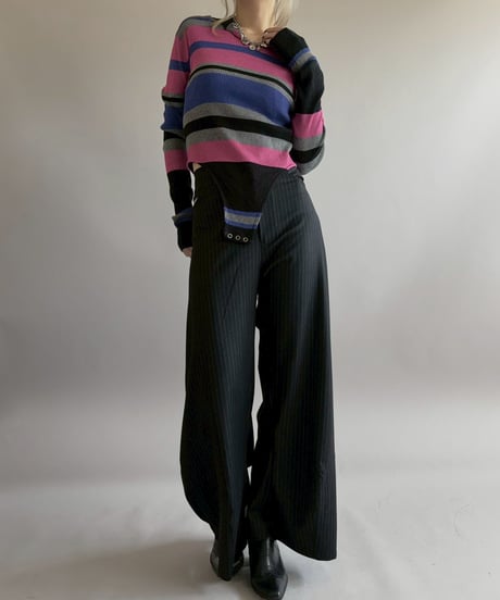 【RE;CIRCLE】 RE Rib Knit Leotard Top / 260416-002