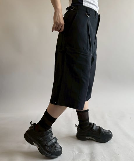【RE;CIRCLE】 Re Suit Double Knee Shorts / 250612-005