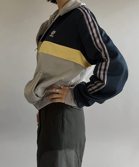 【USED】70~80s adidas Jersey Top /240224-007
