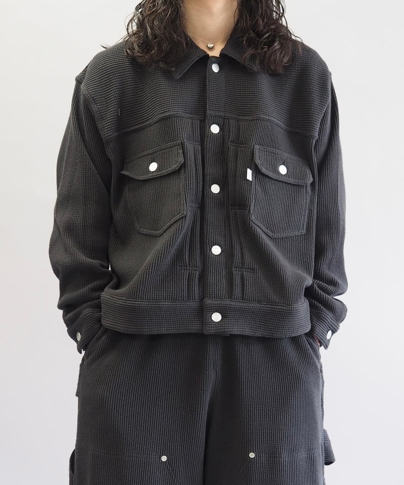COSMOS TEXAS】24ss Second Jacket Black / 240311