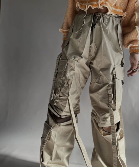 【USED】 Techno Pants / 221222-020