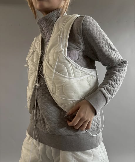 【RE;CIRCLE】 RE Liner Code Vest White / LINER-09