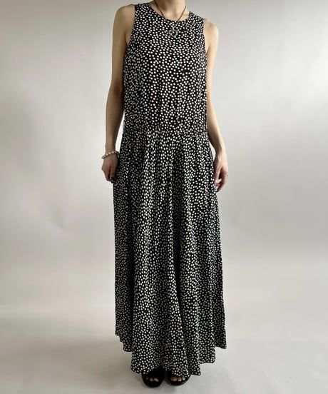 【USED】 Dot Pattern N/S Long One-Piece /250419-005