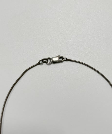 【USED】 Vintage Silver Necklace /251201-030