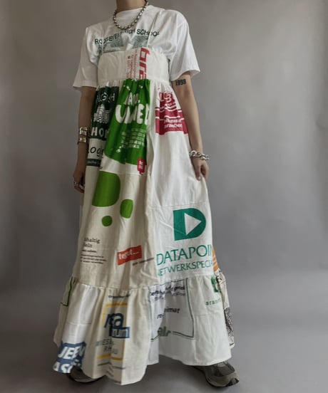 【RE;CIRCLE】RE Eco-Friendly Bag Camisole Long One-piece / 230525-019