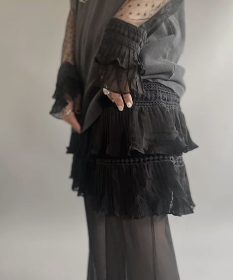 【USED】 Tiered Lace One-piece / 230624-009