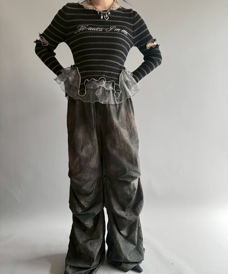 【RE;CIRCLE】 RE Mellow Knit Top/  251023-032
