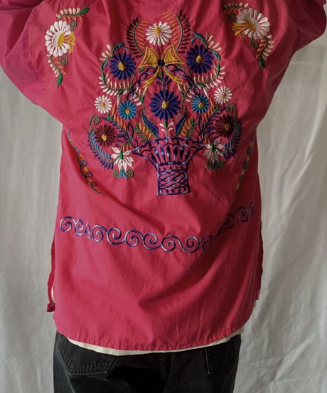 【RE;CIRCLE】RE Embroidery Ethnic Mexican Parker ⑧/210617-026