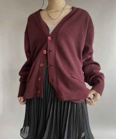 【USED】  Knit Cardigan / 221126-012