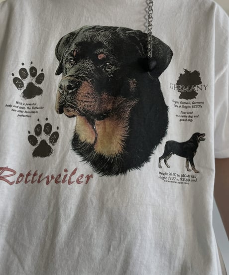 【USED】 Short Sleeved Dog T-shirt / 220611-014