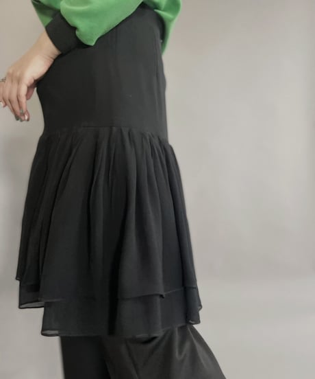 【USED】 Marinelli France Silk Skirt / 230225-002