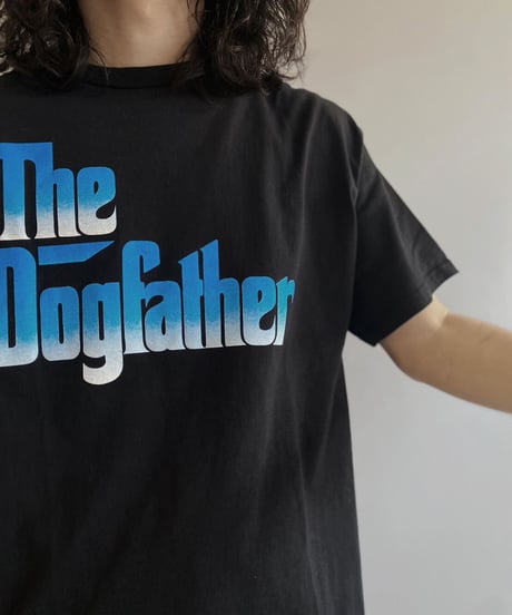 【USED】 MADE IN USA  Music T-shirt THE DOGFATHER /230703-009