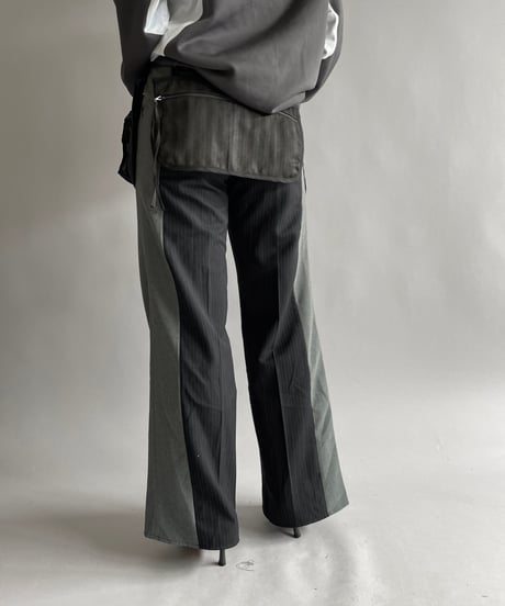 【RE;CIRCLE】 Re Suit Slit Pants/ 241003-020