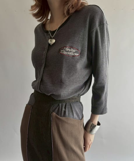 【USED】 HARLEY DAVIDSON L/S T-shirt / 251004-002