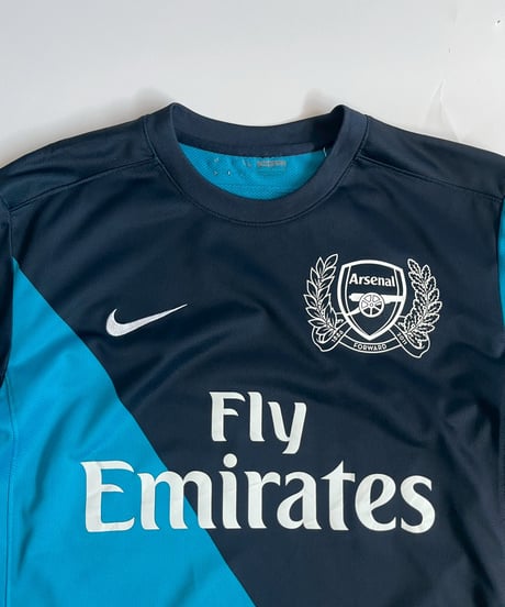 【USED】11~12's NIKE Arsenal Soccer Shirt / 2500809-017