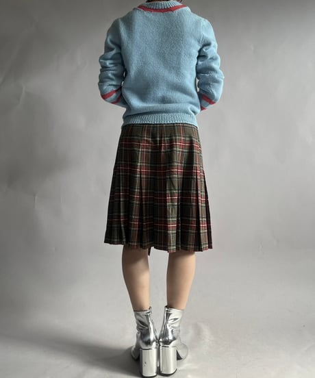 【USED】 Vintage Lettered Knit Top/241130-015