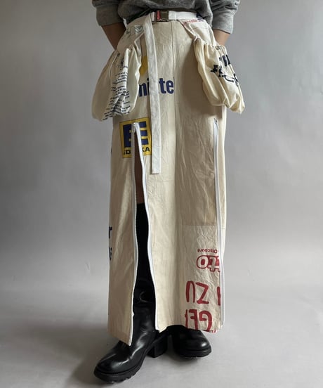【RE;CIRCLE】RE Eco-Friendly Bag Belt Bag Skirt  / 240905-036